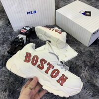 Giày thế thao 𝐌𝐋𝐁 BOSTON chữ đỏ, giày sneaker nam nữ Hàn Quốc hót trend cao cấp FullBoxBill dễ phối đồ
