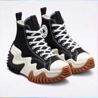 Giày thể thao cao cổ CONVERSE màu đen (hộp đầy đủ)