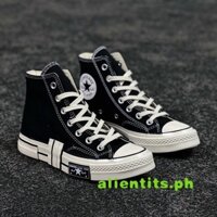 Giày thể thao cao su chắp vá x Converse Chuck 1970S chính hãng giày cho nam và nữ