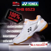 Giày Thể Thao Cầu Lông Yonex SHB 65Z3 Trắng Cam Chính Hãng