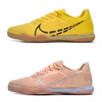 Giày thể thao chính hãng Chuteira boot Chuteira De Futsal Reactgato IC Giày bóng đá màu vàng IRJR