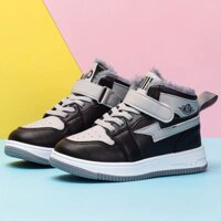 giày thể thao cho bé - bốt lông bé trai, bé gái êm chân cá tính 108 ( có video)