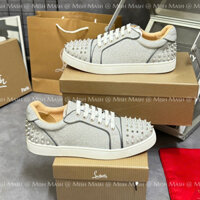 Giày thể thao Christian Louboutin Pre-owned Silver Glitter Vieira 2 Trainers.