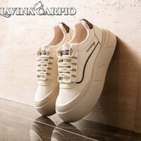 Giày thể thao cổ thấp thời trang Lavina Carpio dành cho nữ có thiết kế buộc dây và đế cao su