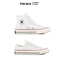 Giày Thể Thao Converse Trăng Cổ Cao,Thấp-Giày Sneaker Converse Chuck Taylor All Star Classic 1970 Unisex Nam Nữ Full Box