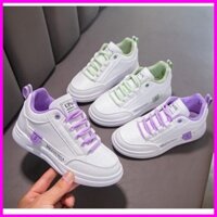 Giày thể thao dây màu cá tính cho bé gái từ 2 đến 10 tuổi (DX1) Thanhly