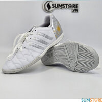 Giày Thể Thao Đế IC Toni Bạc - Giày Đá Bóng Futsal Sân Sàn Mới