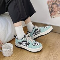 Giày Thể Thao Đế Thấp Quai Chéo Bằng Cao Su 3CM size 35-40 Phong Cách Cổ Điển