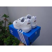 Gìay thể thao FILA trắng nam nữ