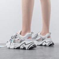 Giày Thể Thao Giày Sneaker Nữ Hàng Công Ty Chính Hãng Cá Tính Mang Thoải Mái Hàng Chuẩn Size Phối Màu Kem Nhẹ Nhàng