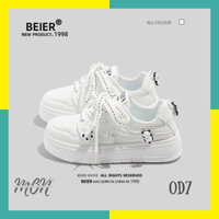 Giày thể thao, giày sneaker BEIER nội địa Trung gắn charm Panda, charm đôi mắt - OD7
