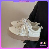 Giày thể thao Giày trắng bán chạy Phong cách mới dành cho sinh viên dễ thương