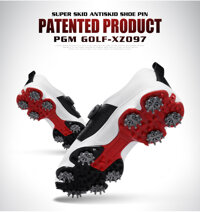 GIÀY THỂ THAO GOLF NAM - PGM - XZ097 - Trắng đỏ - 43