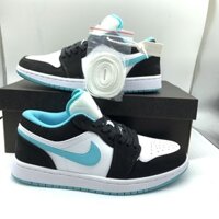 Giày thể thao Jordan xanh ngọc cổ thấp, Giày JD low nam nữ siêu hot