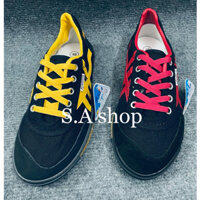 GIÀY THỂ THAO KIỂU THƯỢNG ĐÌNH ĐEN SỌC ASIA CSH03