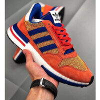Giày thể thao mát mẻ Adidas Dragon Ball Z x zx500 RM tăng cường cho con trai Goku