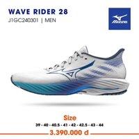 Giày thể thao Mizuno Running WAVE RIDER 28 J1GC2403 39=>44, 192MZN02GM (Đôi)