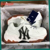 giày thể thao mlb ny đế nâu full box bill
