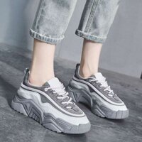 GIÀY THỂ THAO MUNFIN GẤU TRÚC NỮ độn đế 7 cm