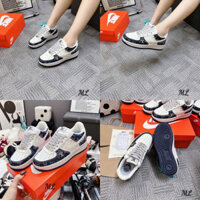 Giầy thể thao Nai xanh jean Fullbox bill hãng elise.sneaker