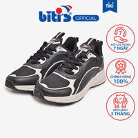 Giày Thể Thao Nam Bitis Hunter Core 3D-Airmesh Black DSMH08700DEN Đen - 40