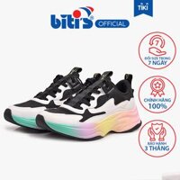 Giày Thể Thao Nam Bitis Hunter X - Dune OTP Real Black edition HSM001200DEN Đen - 43