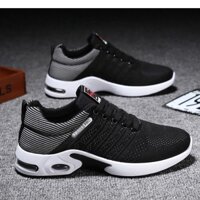 Giày Thể Thao Nam-Giày Chạy Bộ Đế Êm Vải 2 Lớp Thoáng Khí A08