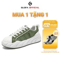 Giày Thể Thao Nam GLOFA -G29, Giày Nam Cao Cấp 3 Màu, Giày Da Nam Siêu Mềm, Đế Cao Su Cao 5cm