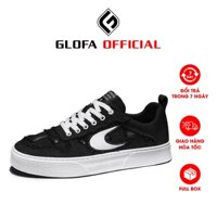Giày Thể Thao Nam GLOFA - G30, Giày Nam Cao Cấp Chất Kaki Rách Độc Đáo, Giày Sneakers Mẫu Mới 2024