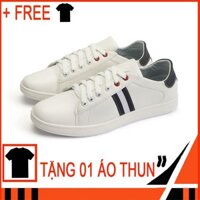 "Giày thể thao nam GN282 (Trắng) Free áo thun nam ngẫu nhiên" GIẢM GIÁ 20%  . .. .