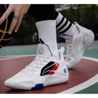 Giày thể thao nam Lining size42 (đã qua sử dụng) Giày cầu lông,bóng chuyền sân bê tông, Pickleball