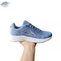 Giày Thể Thao Nam Màu Xanh, Giày Chạy Bộ Cao Cấp Thoáng Khí Nhẹ Êm Chân