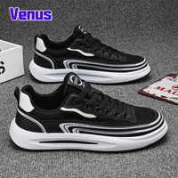 Giày thể thao nam mới đế mềm, giày bệt thoải mái và giản dị