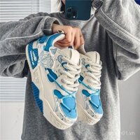 Giày thể thao nam mùa thu, giày sneaker thời trang, giày nam thoáng khí, giày thể thao đa năng cho giới trẻ, tăng chiều cao, KBOX