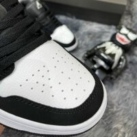 Giày Thể Thao Nam Nữ Cổ Thấp Giày Nike Jordan 1 JD 1 Panda Đen Trắng Full Box Bill NK