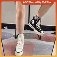 Giày Thể Thao Nam Nữ Converse 1970s Plus A00916c Trắng Đen Cổ Cao , Giày Sneaker Converse Canvas Hàng SC ABC Shop