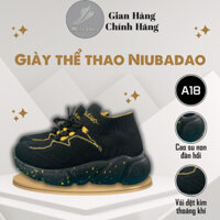 Giày thể thao nam nữ Niubadao mã A18 giày nhảy shuffle dance đế cao su non, êm ái, thoáng khi