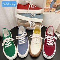 Giày thể thao nam nữ ulzzang canvas classic màu đặc biệt, giay học sinh, sinh viên (hàng sẵn)