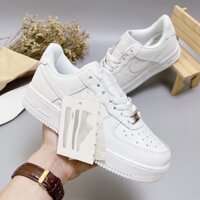 Giày Thể Thao Nam Nữ, Giày_Nike AF1 Trắng Air Force 1 Hàng Đẹp Full Box Bill