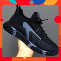 Giày thể thao nam Sport WWB đen viền đỏ đế giá siêu rẻ