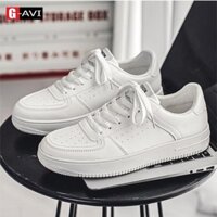 Giày Thể Thao Nam Trắng Hot 2023 Phong Cách Đơn giản Năng Động Dễ Phối Đồ AVI - 7007