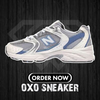 Giày thể thao New Balance 530 trắng xanh NB530 xanh thép MR530KC NB cho nam và nữ, dây giày ULGV