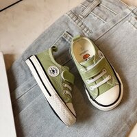 Giày Thể Thao Nhiều Màu Sắc Cho Bé Từ 1 đến 10 tuổi, Giày canvas phong cách retro cho bé trai và bé gái