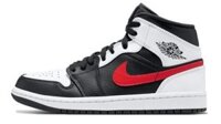 Giày thể thao Nike Air Jordan 1 Mid GS White Black Red (554724-075)