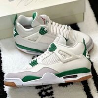 Giày thể thao Nike Air Jordan 4 Pine Green Retro Bản L.Auth cao cấp,giày sneaker JD4 đầy đủ phụ kiện Fullbox Size 37-45
