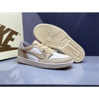 GIÀY THỂ THAO NIKE AIR JORDAN 1 LOW x TRAVIS SCOTT OG-Grey/White