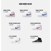 Giày Thể Thao nike blazer mid 77 Vẽ Phác Thảo Phong Cách graffiti Đỏ Đen Cho Nam Giới