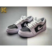 Giày Thể Thao Nike Jordan 1 Low Black/White  (Chính Hãng-Fullbox) (Tặng Vớ)