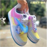 Giày Thể Thao Nike ni * * ke air force 1 Cổ Thấp Màu Trắng Cá Tính Cho Nam Và Nữ