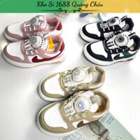 Giày Thể Thao NIKE Sneaker Cho Bé Trai, Bé Gái Da PU Mềm Phong Cách (F811)